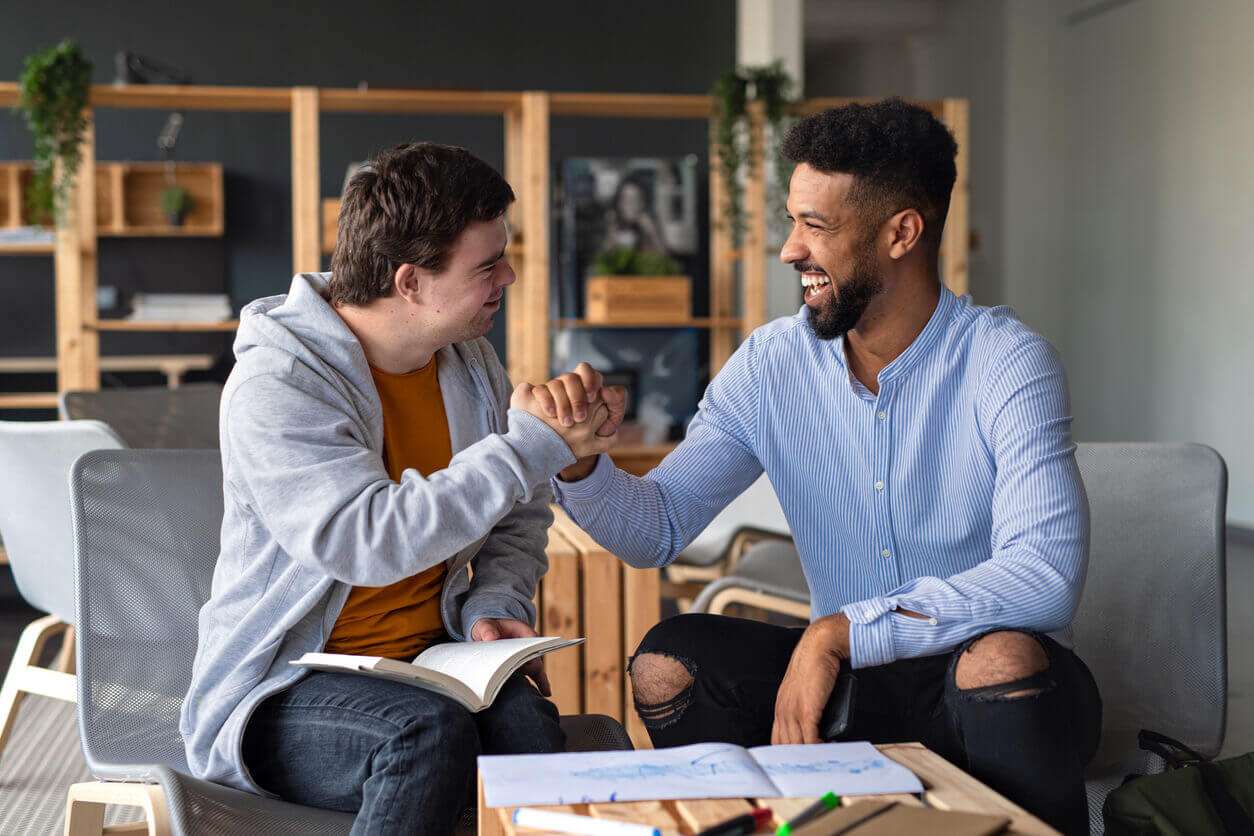 Planning session with support coordinator